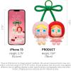 imagePOP MART Crybaby Crying for Love SeriesVinyl Plush Hanging Card Love You Cherry Much Toys for Modern Home Decor Collectible Toy Set for Desk Accessories 1PC