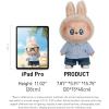 imagePOP MART The Monsters  FLIP with ME Vinyl Plush Doll Action Figure 1575 inches Height Toys for Modern Home Decor Collectible Toy Set for Desk Accessories 1PC
