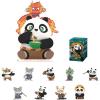 imagePOP MART Universal Kung Fu Panda Series Figures Universal Blind Box Figures Random Design Action Figures Collectible Toys Home Decorations Holiday Birthday Gifts for Girls and Boys Single Box