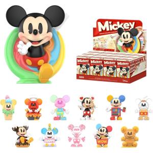 imagePOP MART Disney Mickey Childhood of Boundless Imagination Blind Box Figures 12 PCs Disney Mickey Random Design Action Figures Collectible Toys Home Decorations Whole Set