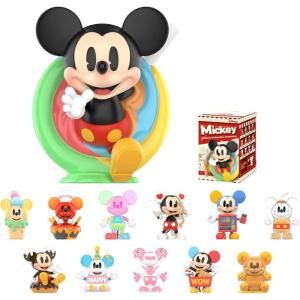 imagePOP MART Disney Mickey Childhood of Boundless Imagination Blind Box Figures Disney Mickey Random Design Action Figures Collectible Toys Home Decorations Single Box