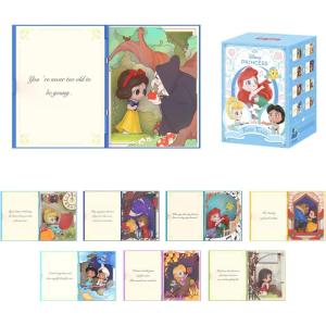 imagePOP MART Disney Princess Fairy Tale Series Scene Figures Blind Box Figures Random Design Action Figures Collectible Toys Home Decorations Single Box