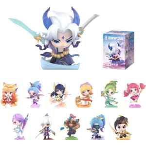 imagePOP MART Fight for The Golden Spatula Chibi Series Figures Blind Box Figures Random Design Action Figures Collectible Toys Home Decorations Holiday Birthday Gifts Single BoxFight for the Golden Spatula Chibi