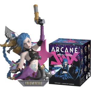 imagePOP MART League of Legends Arcane Series Figures Blind Box Figures Random Design Action Figures Collectible Toys Home Decorations Holiday Birthday Gifts for Girls and Boys Single Box