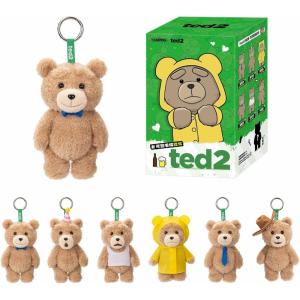 imagePOP MART Ted2 Teddy Bear Action Plush Pendant Blind Box Figures Random Design Action Figures Collectible Toys Home Decorations Single BoxTed2 Teddy Bear Action Plush Pendant