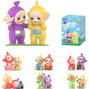 imagePOP MART Teletubbies Companion Series Figures Teletubbies Blind Box Figures Random Design Action Figures Collectible Toys Home Decorations Holiday Birthday Gifts for Girls and Boys Single Box