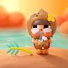 imagePOP MART Crybaby Coconut FigureBrown 315 inches Height Toys for Modern Home Decor Collectible Toy Set for Desk Accessories