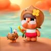 imagePOP MART Crybaby Coconut FigureBrown 315 inches Height Toys for Modern Home Decor Collectible Toy Set for Desk Accessories