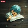 imagePOP MART Hirono Mime Series Figures 12PCs Hirono Blind Box Figures Random Design Action Figures Collectible Toys Home Decorations Holiday Birthday Gifts for Girls and Boys Whoel SetMime
