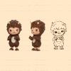 imagePOP MART Hirono The Other One Blind Box Figures Random Design Box Toys for Modern Home Decor Collectible Toy Set for Desk Accessories 1PCThe Other One