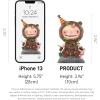 imagePOP MART Hirono x Polar Symbiosis Figure 394 inches Height Toys for Modern Home Decor Collectible Toy Set for Desk Accessories 1PC