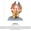 imagePOP MART Hirono x Snoopy Figurine Toys for Mordern Home Dcor Collectible Art Toy 1PC