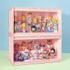 imagePOP MART Luminous Display Container PinkDisplay Container Case for Blind Box Toys Collection