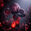 imagePOP MART MEGA  SKULLPANDA 1000 Red Crystal 30in76cm Figurine Toys for Mordern Home Dcor Collectible Art Toy