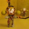 imagePOP MART MEGA  SKULLPANDA 400 Van Gogh Museum Sunflowers Toys for Mordern Home Dcor Collectible Art Toy