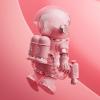 imagePOP MART MEGA Space Molly 400 Smitten Love1161 Inch Height Toys for Modern Home Dcor Collectible Art Toy