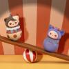 imagePOP MART PUCKY RolyPoly Kitty Series Figures 16PCs PUCKY Blind Box Figures Random Design Action Figures Collectible Toys Home Decorations Holiday Birthday Gifts Whole SetPucky Rolypoly Kitty Series Figures