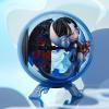 imagePOP MART SKULLPANDA The Mirage Series Figures Blind Box Figures Random Design Mystery Toys for Modern Home Decor Collectible Toy Set for Desk Accessories Whole SetSkullpanda the Mirage Series Figures