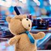 imagePOP MART ted2 ted Action Plush Doll 1181 inches Height Toys for Modern Home Decor Collectible Toy Set for Desk Accessories 1PC