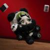 imageSKULLPANDA Lazy Panda Plush Doll Pendant 531 inches Height Toys for Modern Home Decor Collectible Toy Set for Desk Accessories 1PC