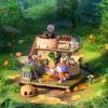 imageThe Monsters Forest Secret Base Series BlocksJam Graffiti Labubu Building Toy Set Interactive Building Toy for Kids Boys and Girls