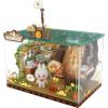 imageThe Monsters Forest Secret Base Series BlocksJuice Maker Labubu Building Toy Set Interactive Building Toy for Kids Boys and Girls