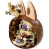 imageThe Monsters Forest Secret Base Series BlocksPlayful Home Labubu Building Toy Set Interactive Building Toy for Kids Boys and Girls
