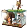 imageThe Monsters Forest Secret Base Series BlocksRolling Gems Labubu Building Toy Set Interactive Building Toy for Kids Boys and Girls