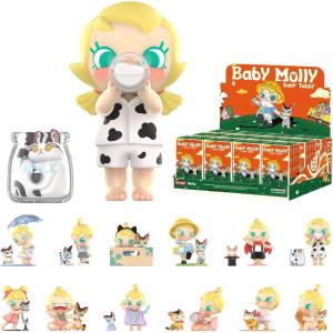imagePOP MART Baby Molly ampamp Baby Tabby Series Figures 12PCs Blind Box Figures Random Design Action Figures Collectible Toys Home Decorations Holiday Birthday Gifts for Girls and Boys Whole SetBaby Molly  Baby Tabby Series