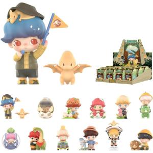 imagePOP MART DIMOO Jurassic World Series Blind Box Figures Random Design Action Figures Collectible Toys Home Decorations Holiday Birthday Gifts for Girls and Boys Whole SetDimoo Jurassic World Series