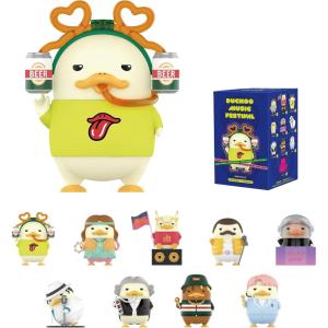 imagePOP MART DUCKOO Music Festival Series Blind Box Figures Random Design Action Figures Collectible Toys Home Decorations Holiday Birthday Gifts for Girls and Boys Single BoxDuckoo Music Festival