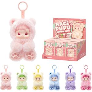 imagePOP MART HACIPUPU Gummy Bear SeriesVinyl Plush Pendant Blind Box Random Design Action Figures Collectible Toys Decorations Holiday Birthday Gifts for Girls and Boys Whole SetHacipupu Gummy Bear Seriesvinyl Plush Pendant