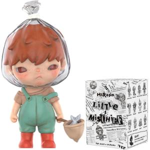 imagePOP MART HIRONO Little Mischief Series Hirono Blind Box Figures Random Design Action Figures Collectible Toys Home Decorations Holiday Birthday Gifts for Girls and Boys Single BoxLittle Mischief