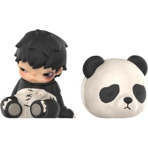 imagePOP MART Hirono Doll Panda Figure Toys for Modern Home Decor Collectible Toy Set for Desk Accessories