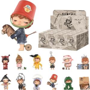 imagePOP MART Hirono Echo Series Figures Hirono Blind Box Figures Random Design Action Figures Collectible Toys Home Decorations Holiday Birthday Gifts for Girls and Boys Single BoxHirono Echo Series Figures