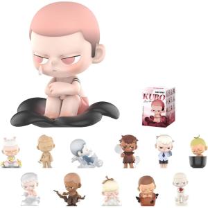 imagePOP MART Kubo Breathing in Series Blind Box Figures Random Design Action Figures Collectible Toys Home Decorations Holiday Birthday Gifts for Girls and Boys Single BoxKubo Breathing in Series Figures