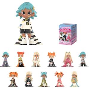 imagePOP MART Lil Peach Riot Loading Series Figures 12PCs Blind Box Figures Random Design Action Figures Collectible Toys Home Decorations Holiday Birthday Gifts Whole SetLil Peach Riot Loading Series Figures