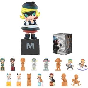 imagePOP MART Molly Anniversary Statues Classical Retro Blind Box Figures Random Design Toys for Modern Home Decor Collectible Toy Set for Desk Accessories 1PC