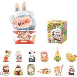 imagePOP MART The Monsters Wacky Mart Series Blind Box Figures Random Design Action Figures Collectible Toys Home Decorations Holiday Birthday Gifts for Girls and Boys Single BoxThe Monsters Wacky Mart Series Figures