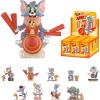 imagePOP MART Tom ampamp Jerry Forbidden Compass Series Blind Box Figures Collectible Toys Home Decorations Holiday Birthday Gifts for Girls and Boys Whole SetWhole Set