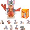imagePOP MART Tom ampamp Jerry Forbidden Compass Series Blind Box Figures Collectible Toys Home Decorations Holiday Birthday Gifts for Girls and Boys Whole SetSingle Box