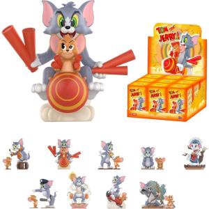 imagePOP MART Tom ampamp Jerry Forbidden Compass Series Blind Box Figures Collectible Toys Home Decorations Holiday Birthday Gifts for Girls and Boys Whole SetWhole Set