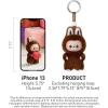 imagePOP MART The Monster PIN for Love Series  Vinyl Plush Pendant Blind Box AM Labubu Collectible Toys Holiday Birthday Gifts for Girls and Boys Single BoxAm