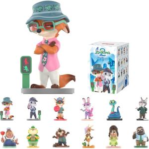 imagePOP MART Disney Zootopia Next Adventure Series Blind Box Figures Collectible Toys Home Decorations Holiday Birthday Gifts for Girls and Boys Whole SetSingle Box