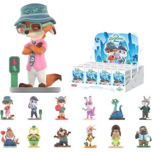 imagePOP MART Disney Zootopia Next Adventure Series Blind Box Figures Collectible Toys Home Decorations Holiday Birthday Gifts for Girls and Boys Whole SetWhole Set
