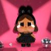 imagePOP MART Crybaby Shiny Shiny SeriesPlush Doll Black 13 inches Height Toys for Modern Home Decor Collectible Toy Set for Desk Accessories 1PCBlack