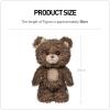 imagePOP MART Hirono Bear Vinyl Plush Doll 1496 inches Height Collectible Toy Gift for Boys and Girls