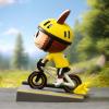 imagePOP MART LABUBU Summer Ride Figure 394 inches Height Toys for Modern Home Decor Collectible Toy Set for Desk Accessories