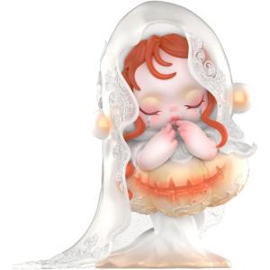 imagePOP MART SKULLPANDA Covenant of The White Moon Figure 394 inches Height Toys for Modern Home Decor Collectible Toy Set for Desk Accessories