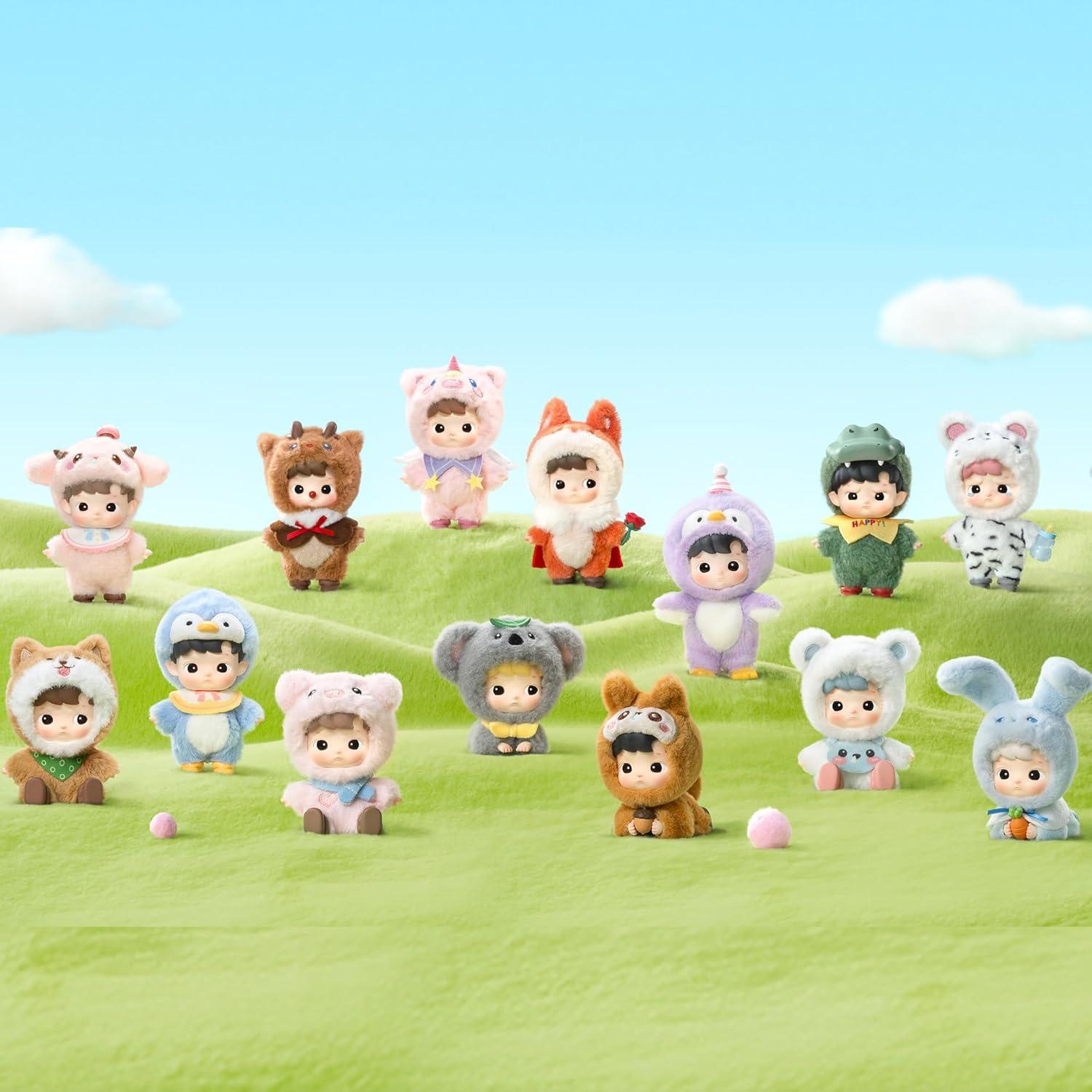 imagePOP MART HACIPUPU Snuggle with You Series Blind Box Figures Collectible Toys Home Decorations Holiday Birthday Gifts for Girls and Boys Whole SetSingle Box